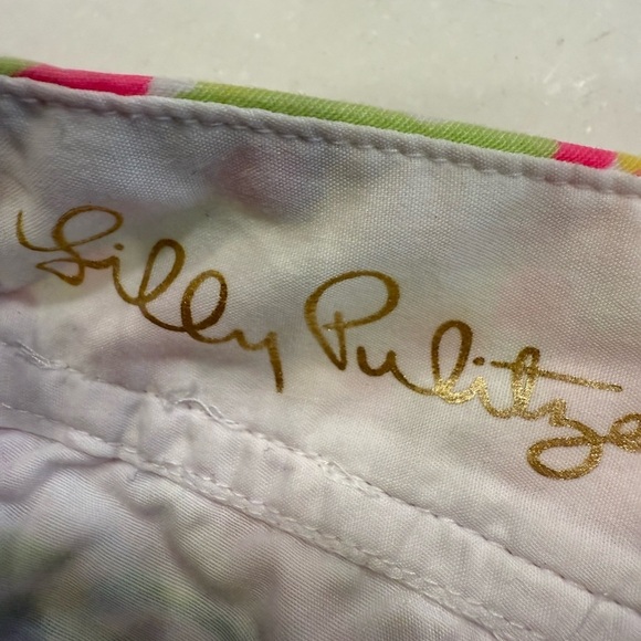 Lilly Pulitzer Women’s Outfit Callahan Shorts Sz 2 & Pink Ruffle Top XXS - Picture 8 of 15